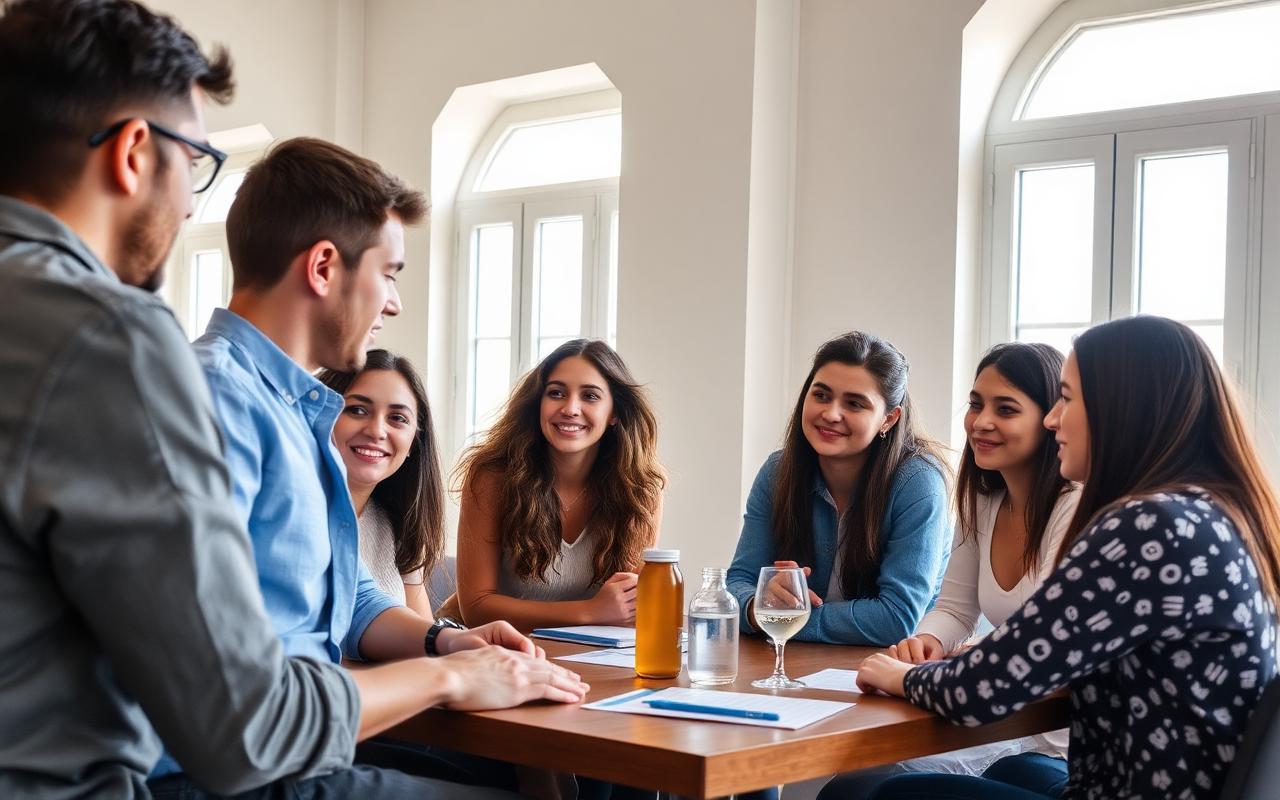Young people in dialogue